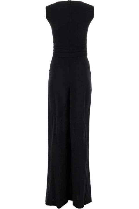 Fashion for Women Alberta Ferretti V-neck Long-length Sleeveless Dress