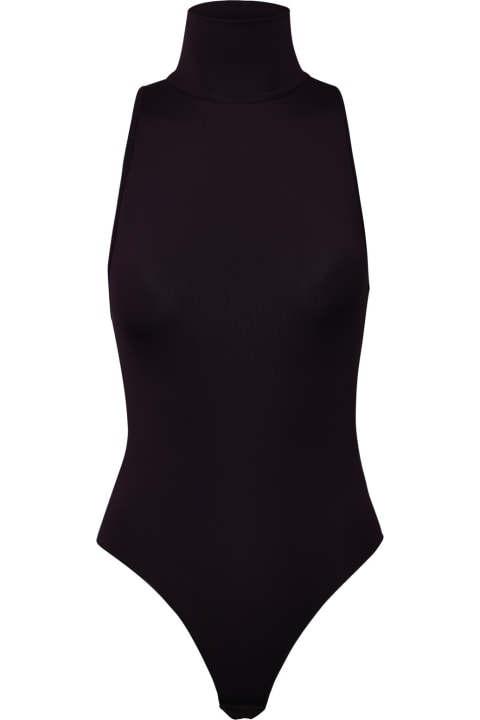 Underwear & Nightwear for Women The Andamane Norah Plum Nylon Bodysuit
