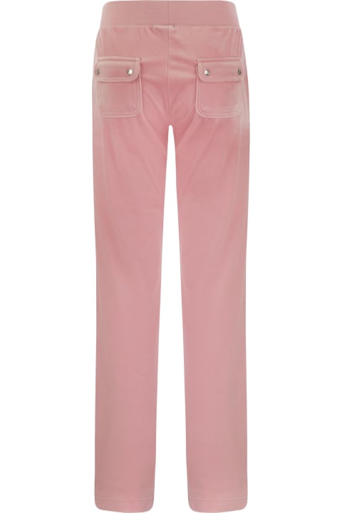 ウィメンズ Juicy Coutureのウェア Juicy Couture Trousers With Velour Pockets