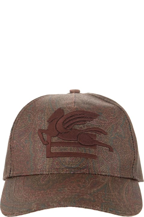 Hats for Women Etro Baseball Cap With Logo