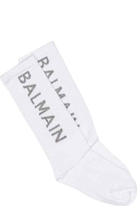 Balmain Shoes for Girls Balmain Calzini Con Logo