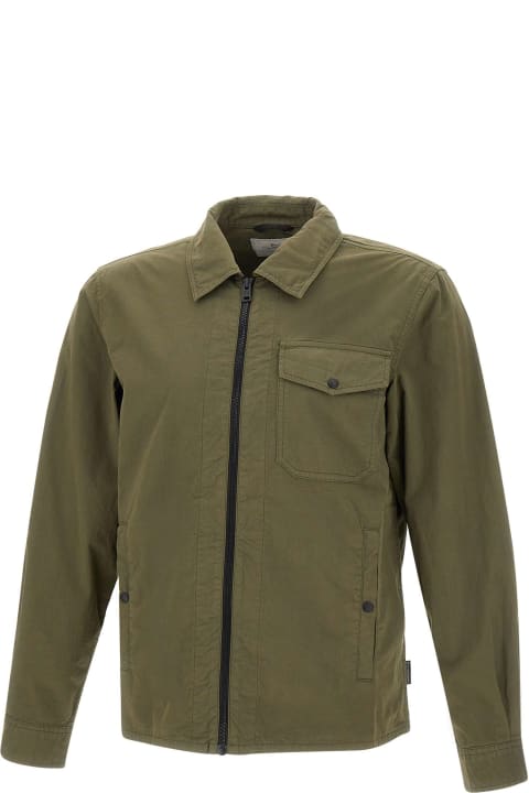 Woolrich for Men Woolrich 'gabardine Overshirt' Cotton Jacket