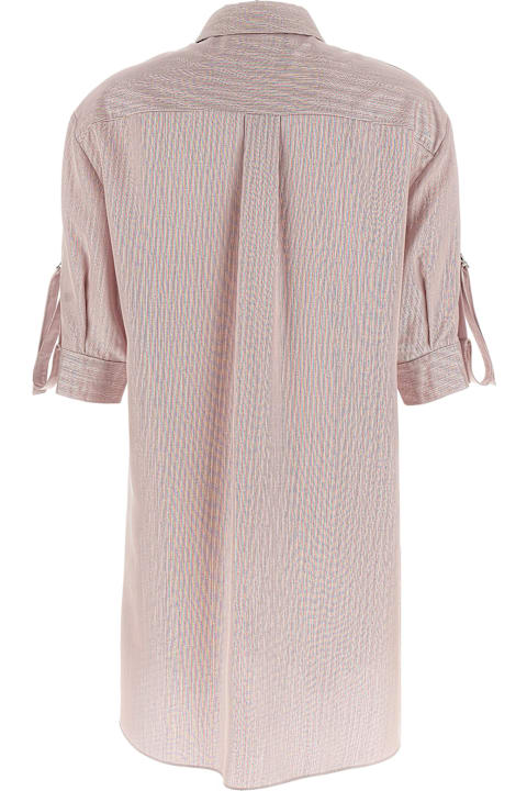 Giovanni Bedin Clothing for Women Giovanni Bedin Striped Silk Dress