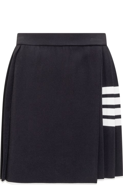 Skirts for Women Thom Browne 'pleated Mini Wrap Skirt'