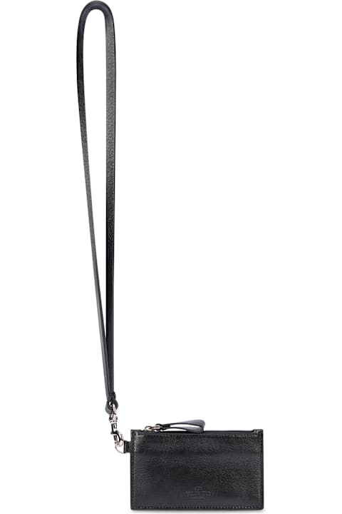 Homeware Valentino Garavani Leather Card Holder