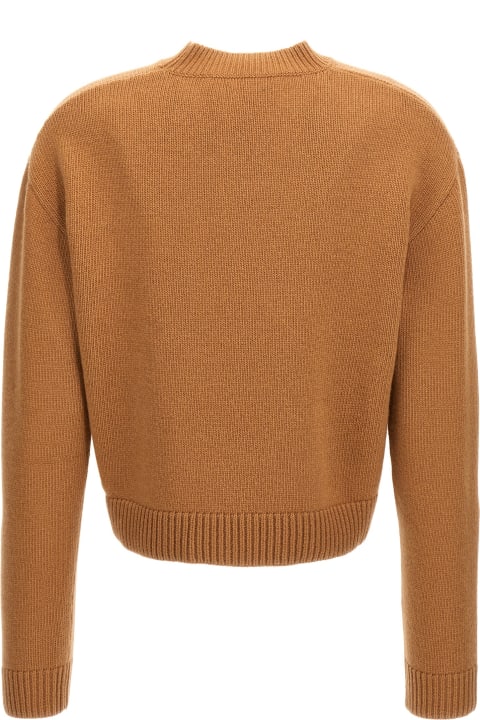 Sweaters for Women Gucci Jacquard Logo Sweater