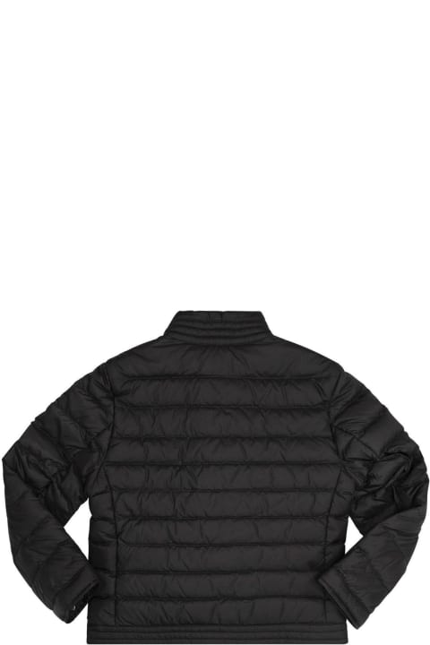 Moncler for Boys Moncler Logo Patch Padded Down Jacket