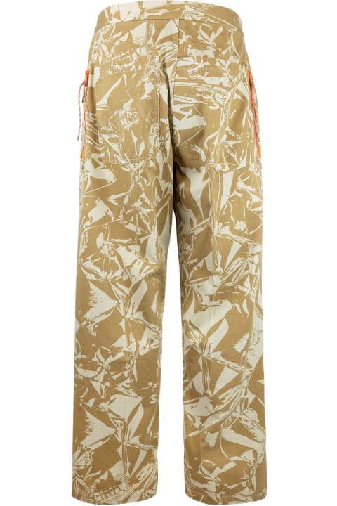 Aries Pants for Men Aries Camouflage Printed Cargo Pants