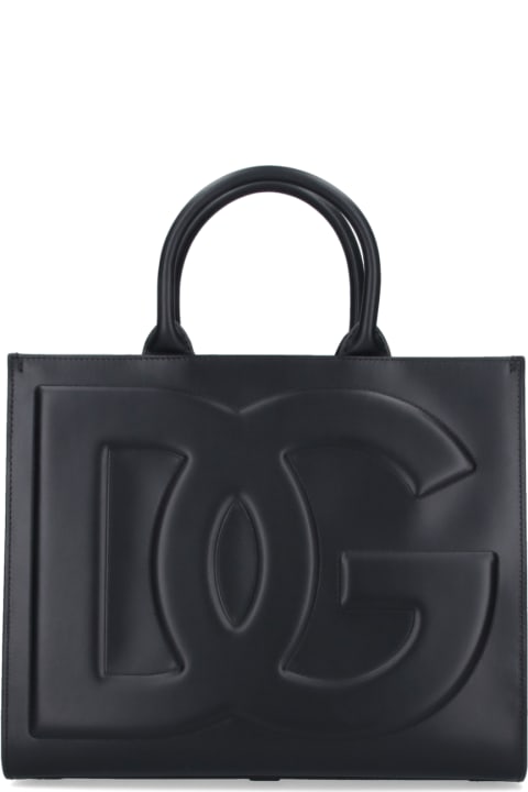 Dolce & Gabbana Totes for Women Dolce & Gabbana Dg Daily Shopping Bag