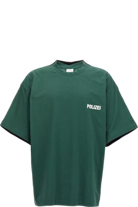 Clothing for Women VETEMENTS 'polizei/securite' T-shirt