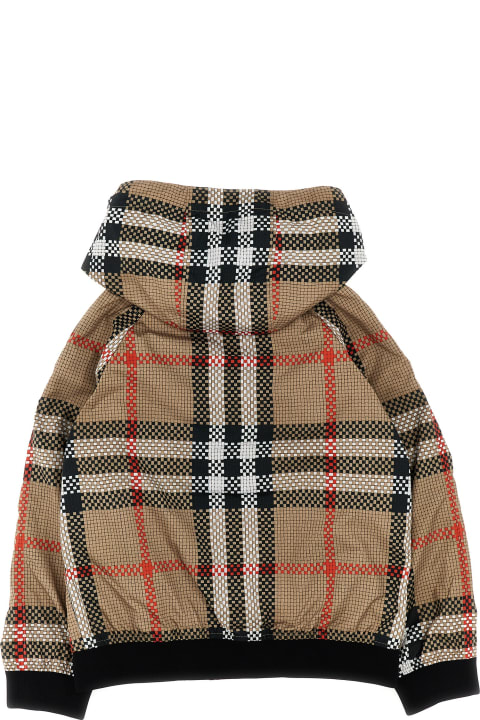 Coats & Jackets for Boys Burberry 'troy' Hooded Jacket