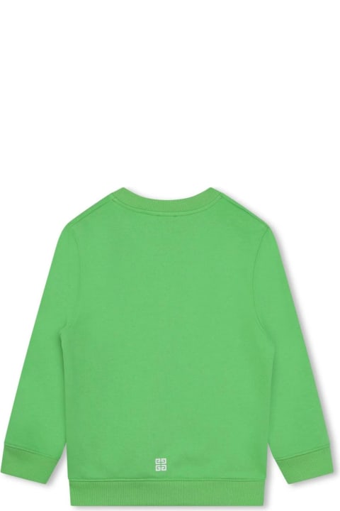 Sweaters & Sweatshirts for Girls Givenchy Givenchy Kids Sweaters Green