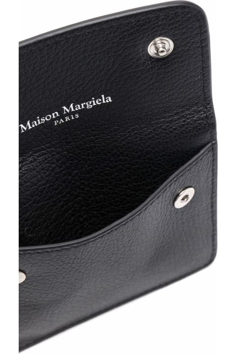 メンズ Maison Margielaの財布 Maison Margiela Card Holder Slim With Gap And Coins Pock