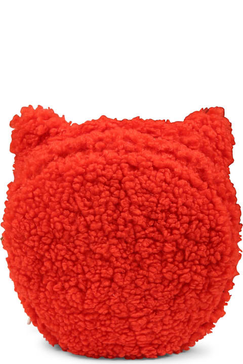 Accessories & Gifts for Girls Mini Rodini Red Cat Bag For Girl With Cat