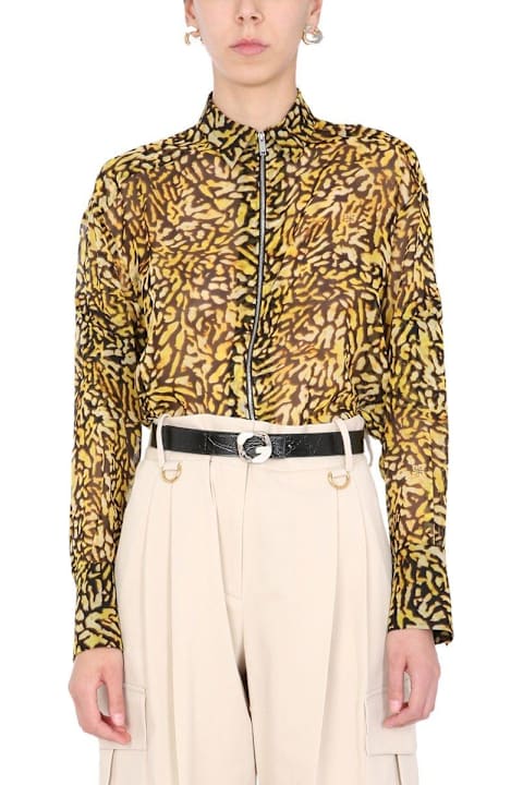 Homeware Givenchy Animal Print Zipped Shirt