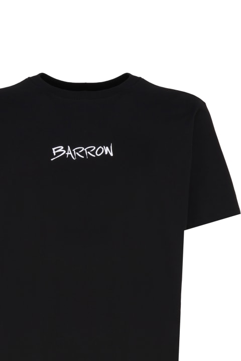 メンズ Barrowのトップス Barrow T-shirt With Logo And Print On The Back