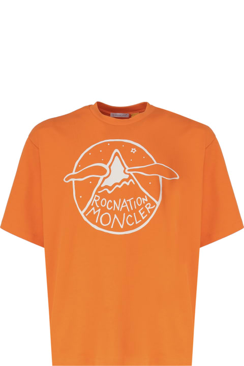 Fashion for Men Moncler Genius T-shirt With Logo Pattern