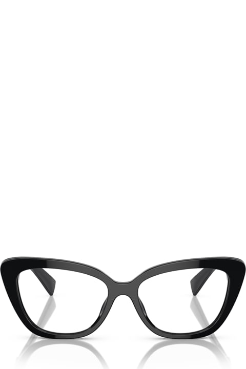 Miu Miu Eyewear Eyewear for Women Miu Miu Eyewear Mu 05vv Black Glasses