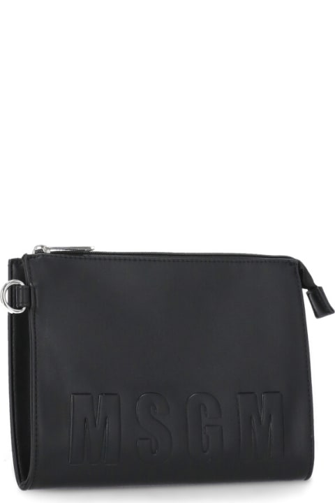MSGM Accessories & Gifts for Girls MSGM Synth Leather Clutch Bag