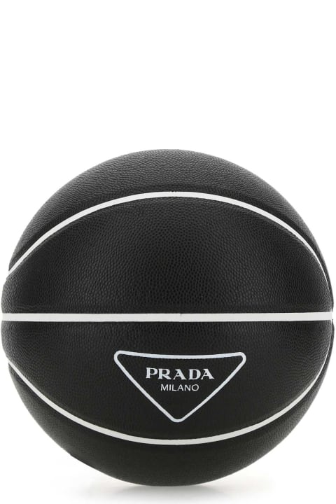 Prada Home Décor Prada Two-tone Rubber Basket Ball
