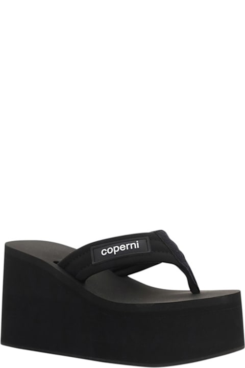 Coperni Branded Wedge Sandals