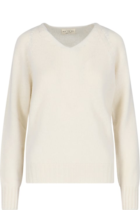 Ma'ry'ya Sweaters for Women Ma'ry'ya V-neck Sweater