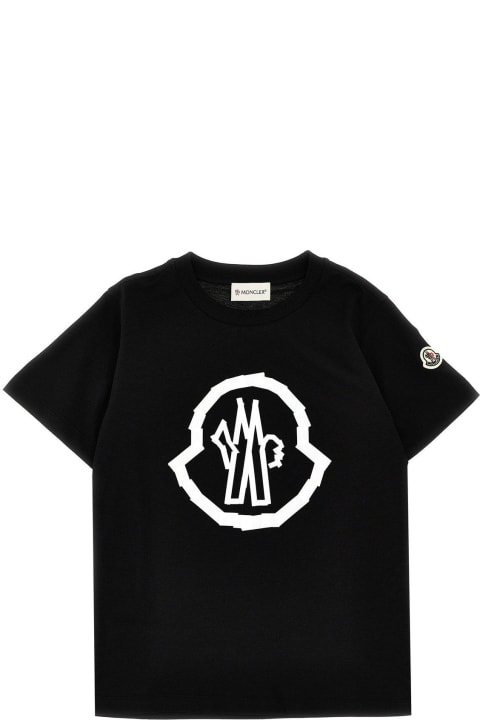 Moncler for Boys Moncler Logo T-shirt