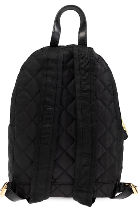 Moschino حقائب ظهر لـ السيدات Moschino Quilted Backpack With Logo