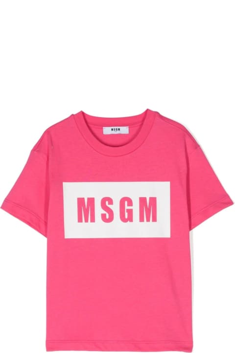 MSGM T-Shirts & Polo Shirts for Boys MSGM T-shirt Con Logo