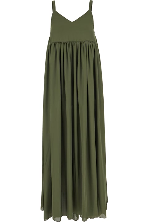 Ballantyne Dresses for Women Ballantyne Military Green Polyester Dress