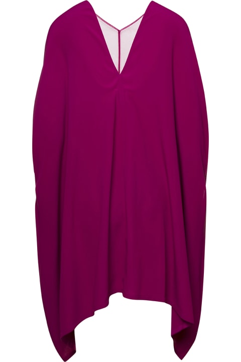 Homeware Rick Owens Tulle V-neck Babel Kaftan Tunic