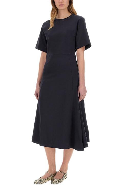 Fabiana Filippi فساتين لـ السيدات Fabiana Filippi Midi Dress With Lurex