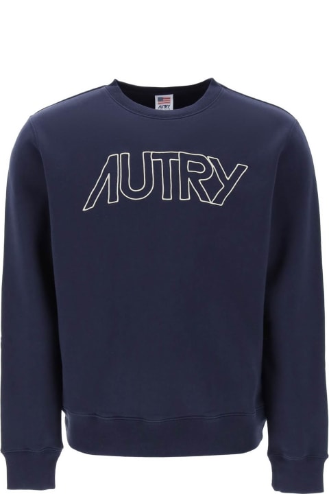 Fashion for Men Autry Crew-neck Sweatshirt With Logo Embroidery