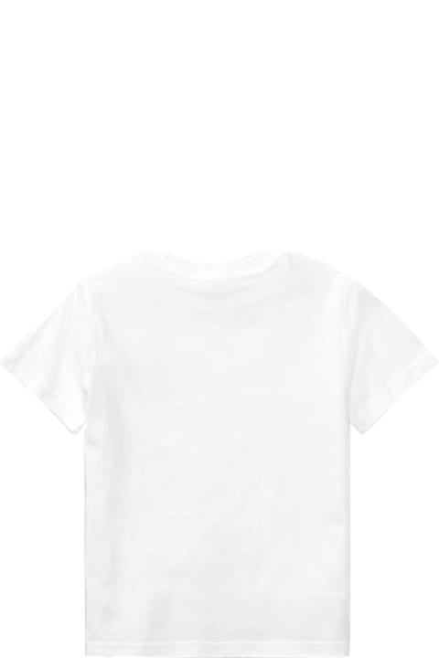 Ralph Lauren Topwear for Girls Ralph Lauren Crew Neck T-shirt In Cotton Jersey