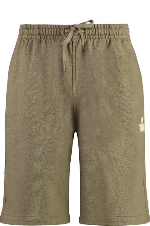 Clothing Sale for Men Isabel Marant Mahelo Cotton Bermuda Shorts
