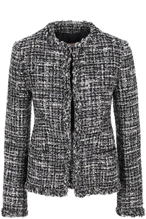 Valentino Women Valentino Crewneck Tweed Jacket