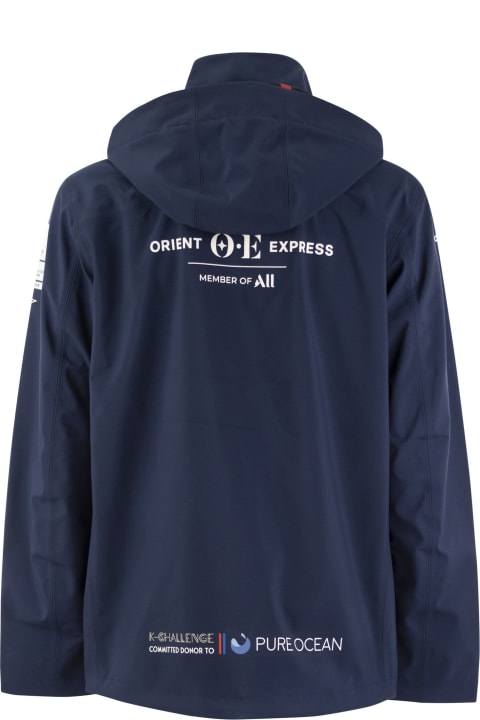 ウィメンズ新着アイテム K-Way Penthievre Orient Express Hooded Jacket