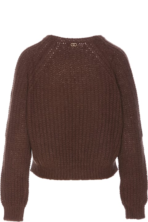 Liu-Jo for Women Liu-Jo Mixed Alpaca Sweater