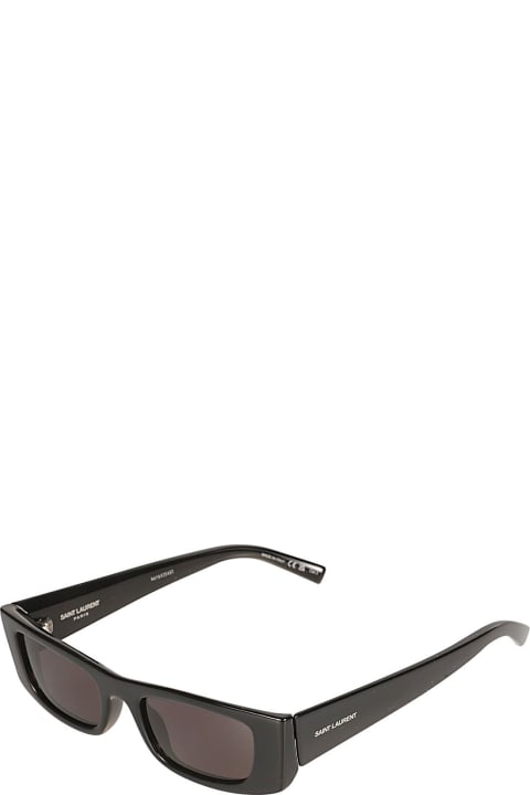 Eyewear for Women Saint Laurent Eyewear Rectangular Frame Logo Sunglasses