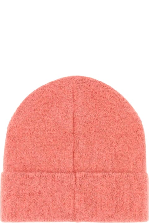 BY FAR Hats for Women BY FAR Salmon Alpaca Beanie Hat