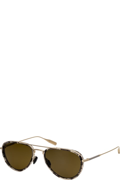 Masunaga for Women Masunaga Masunaga Max S31 Gold Polarizzato Sunglasses