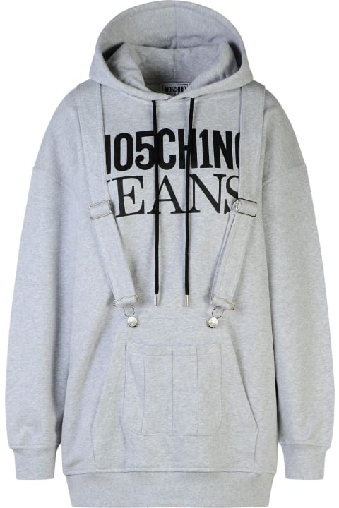 M05CH1N0 Jeans Fleeces & Tracksuits for Women M05CH1N0 Jeans Gray Cotton Dress
