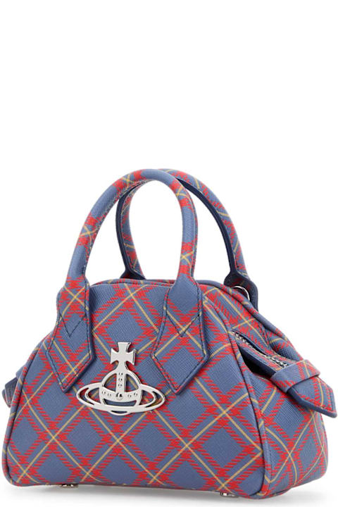 Homeware Vivienne Westwood Printed Synthetic Leather Mini Yasmine Handbag