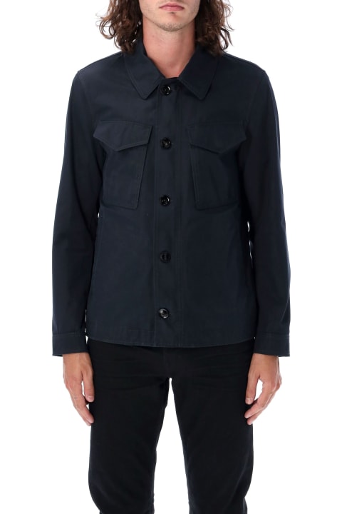 Tom Ford Coats & Jackets for Men Tom Ford Enzyme Twill Outershirt