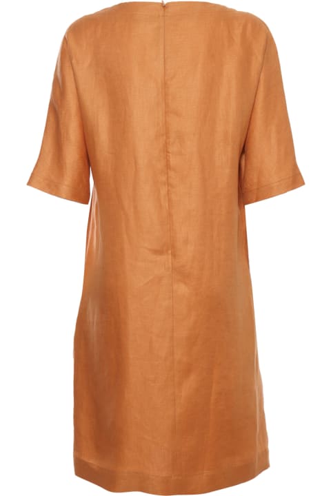 Sweaters for Women Antonelli Orange Linen Dress