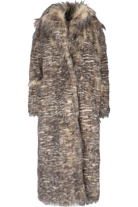 Entire Studios for Kids Entire Studios Single-breasted Faux Fur Coat