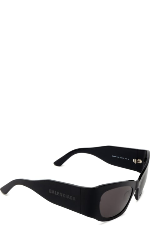 ウィメンズ Balenciaga Eyewearのアイウェア Balenciaga Eyewear Flat Temple Logo Sided Sunglasses