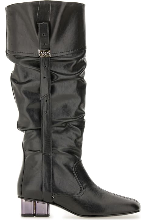 Ganni Boots for Women Ganni Slouchy Boot "butterfly"