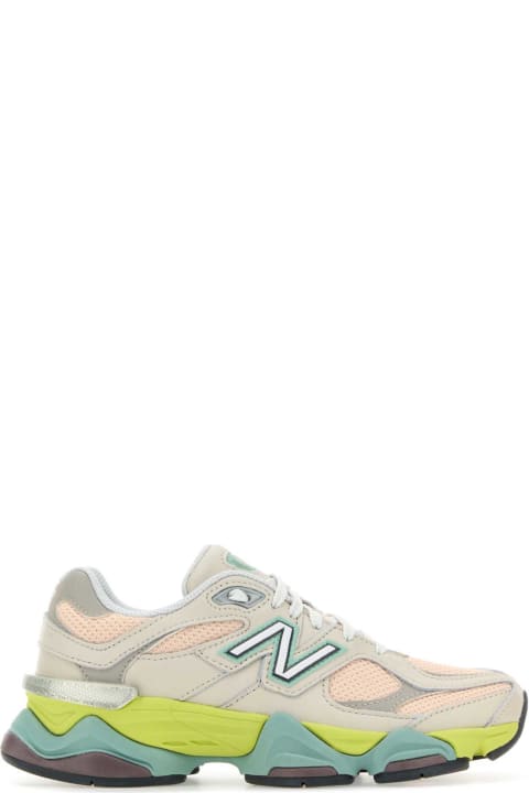 Sneakers for Women New Balance Multicolor Mesh And Leather 9060 Sneakers