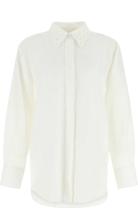 Sale for Women Chloé Ivory Linen Oversize Shirt
